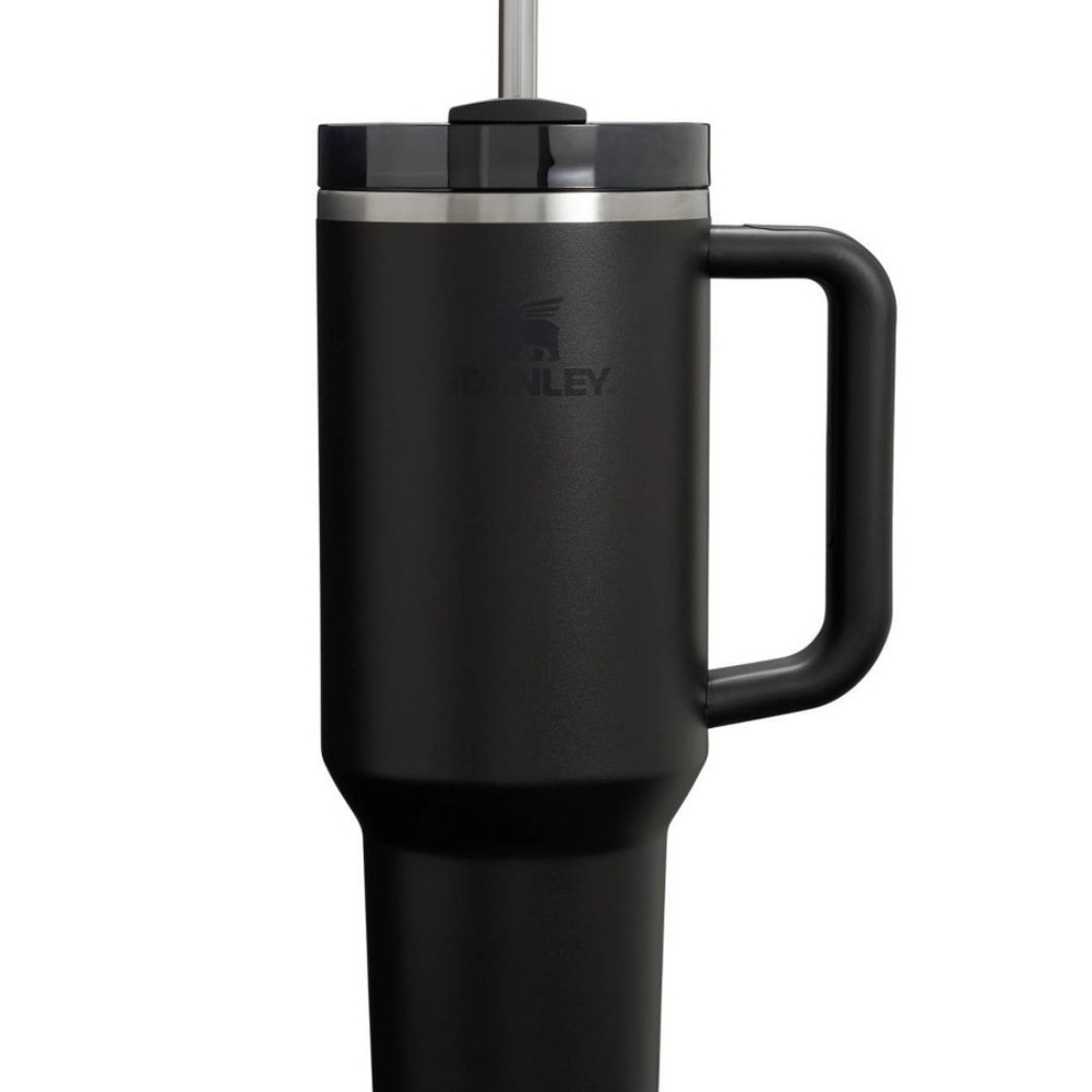 Authentic Stanley 40oz Quencher H2.0 Flowstate Tumbler Black - NEW